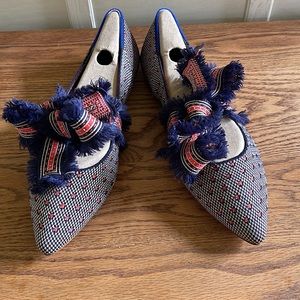 EUC HTF🔥 | Rothy’s Coral Dot Mary Janes | Discontinued Style